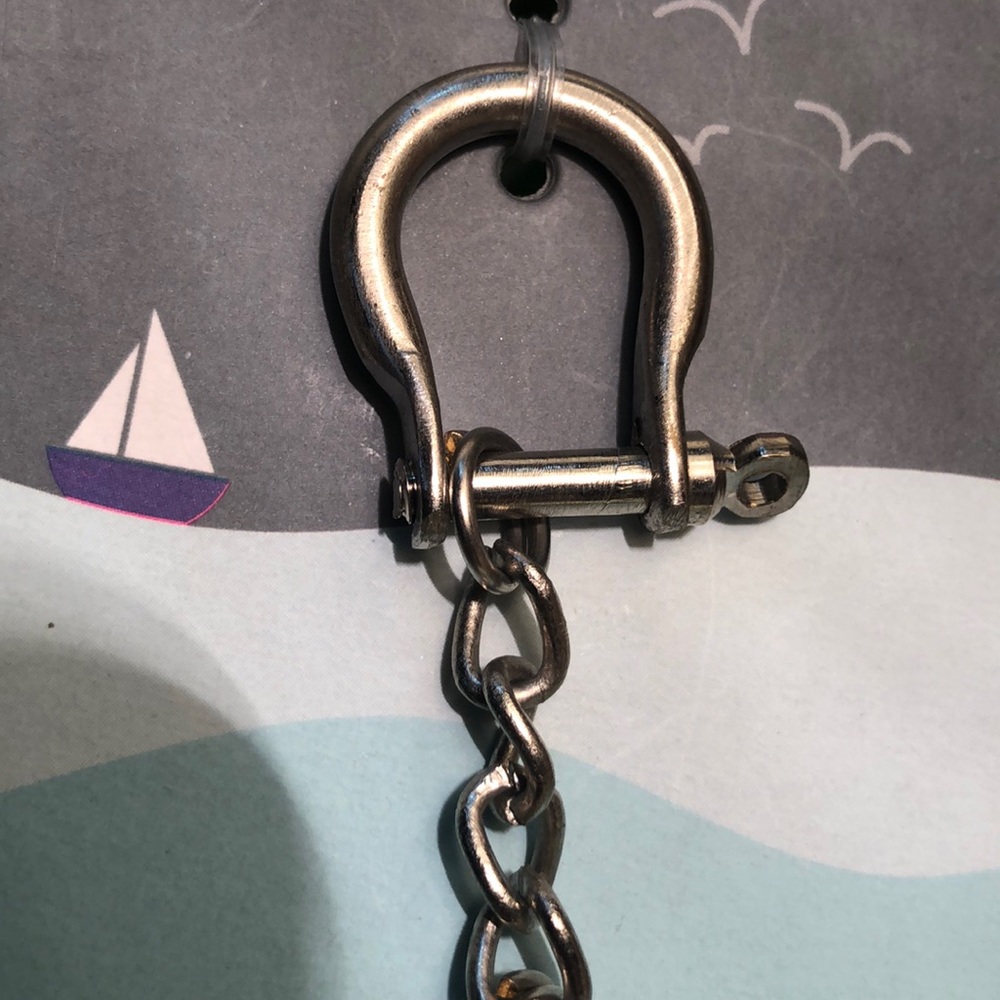 Nautical Wheel Keyring NWT - Picture 5 of 9